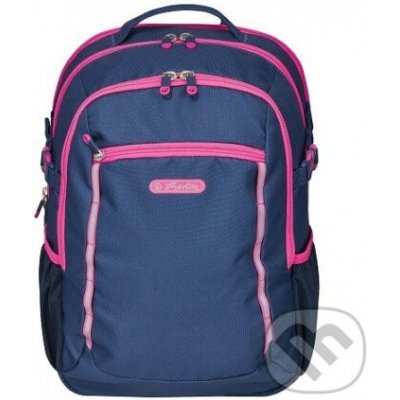 Školský batoh Ultimate, modrá/růžová - Pelikan