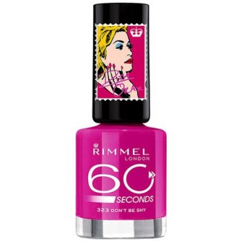 Rimmel London 60 Seconds Nail Polish By Rita Ora 558 Go Wild-Er-Ness 8 ml