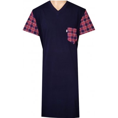 Foltýn pánská noční košile NK381 krátký rukáv – Zboží Mobilmania