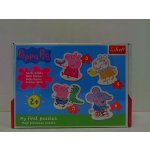 Trefl Baby Prasátko Peppa 4v1 3,4,5,6 dílků – Hledejceny.cz