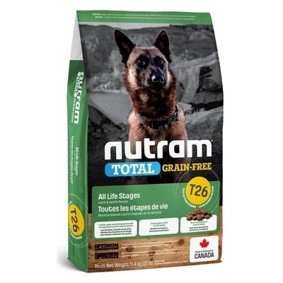 T26 Nutram Total Grain-Free Lamb & Legumes, Dog 11,4kg