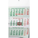 Nástěnný Helma Tříměsíční zelený 2026 – Zboží Dáma