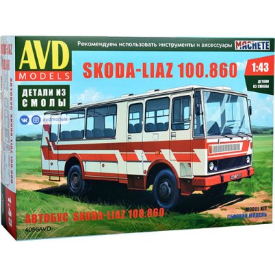 AVD Stavebnice Autobus Škoda Liaz 100.860 1:43