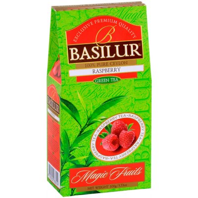 Basilur Magic Green Raspberry papír 100 g – Zbozi.Blesk.cz