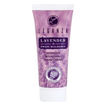 Leganza Lavender intenzivní hydratační krém na ruce (Special Selected Bulgarian Organic Lavender Oil) 75 ml