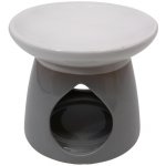 Arome Aroma lampa šedo - bílá 11 cm keramika 115 – Zboží Dáma