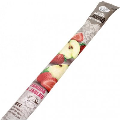 Nara Natur Ovocné trubičky lavaš Jahoda Jablko neslazená 140 g – Zboží Dáma