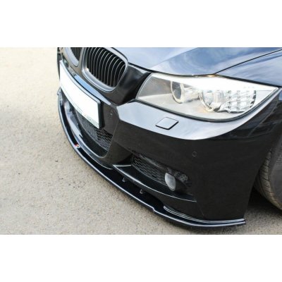 Maxton Design spoiler pod přední nárazník ver.1 pro BMW řada 3 E90/91 Facelift, černý lesklý plast ABS – Hledejceny.cz