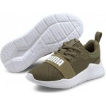 Puma Wired Run Child Boys Trainers Burnt Olive – Zboží Dáma