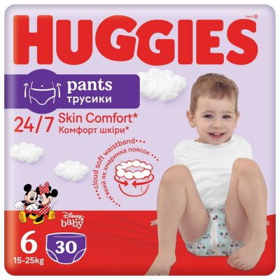 HUGGIES Pants Jumbo 6 15-25 kg 30 ks