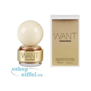 Dsquared2 Want parfémovaná voda dámská 30 ml