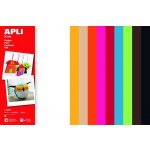 APLI Dekorační filc 210 × 297 mm, mix barev, 10 ks – Zboží Mobilmania