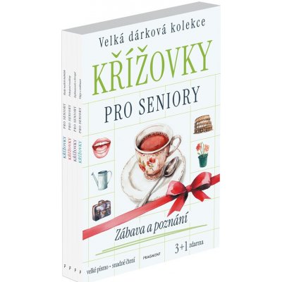 Křížovky pro seniory – Zábava a poznání (box) – Hledejceny.cz