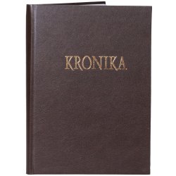 Hospa Kronika A4 100 listů bez tisku bordó