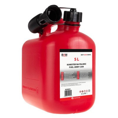 B.A.M Kanystr na PHM červený 5 l – Zboží Dáma