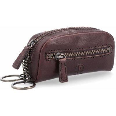 Klíčenka Kožená Poyem ANDORA 5218 hnědá – Zboží Dáma