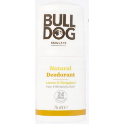 Bulldog přírodní roll-on (Natural Deodorant Lemon & Bergamot Fresh & Revitalising Scent) 75 ml – Zbozi.Blesk.cz