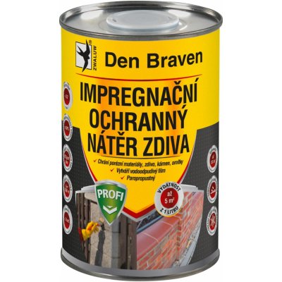 Den Braven Nátěr zdiva ochranný a impregnační PROFI 5 l kanystr – Hledejceny.cz