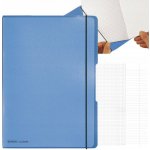 Herlitz sešit flex A4 2x čtverečkovaný + linkovaný PP modrý – Hledejceny.cz