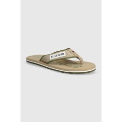 Tommy Hilfiger PATCH BEACH SANDAL pánské béžová FM0FM05024