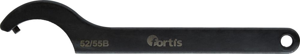 Hákový klíč s čepem Fortis DIN 1810B 45-50 mm