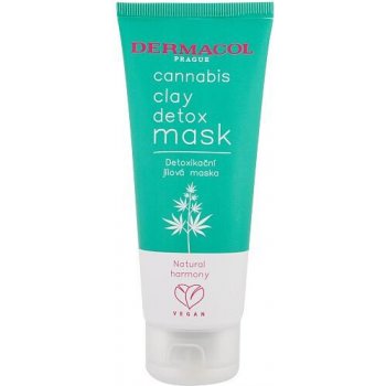 Dermacol Cannabis clay detox mask jílová maska 100 ml