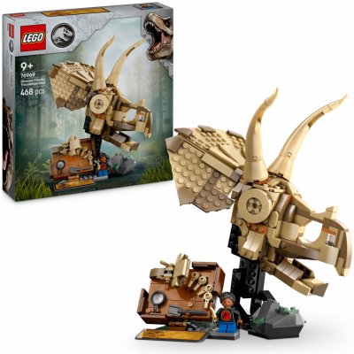 LEGO® Jurassic World 76969 Dinosauří fosilie: Lebka triceratopse – Hledejceny.cz