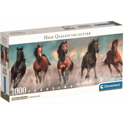 Clementoni 39607 Koně 1000 dílků – Hledejceny.cz