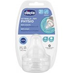 Chicco dudlík na láhev Perfect 5/Well Being fyziologický střední průtok 2 ks V001517 – Zboží Dáma