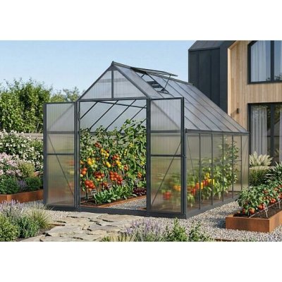 LANITPLAST SARANA 8x12 PC 4 mm černý LG4749 – Zboží Mobilmania