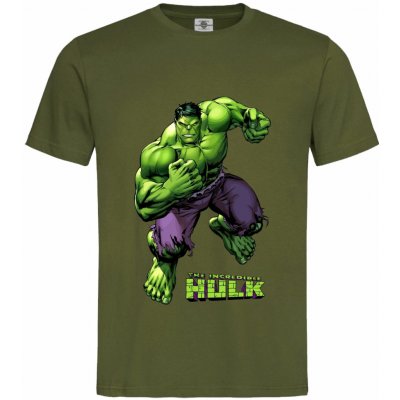 tričko The Incredible Hulk Khaki – Zboží Dáma