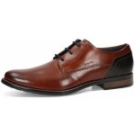 Bugatti pánské kožené společenské boty koňakové – Zboží Dáma