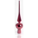 QX IMPEX KFT Vánoční ozdoba IRIS, špičková ozdoba, v PVC krabičce, lesklá, červená, 26 cm, 050437 – Hledejceny.cz