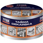 Tytan RS Tape Střešní těsnící páska bitumenová 10 cm x 10 m hliníková – Sleviste.cz