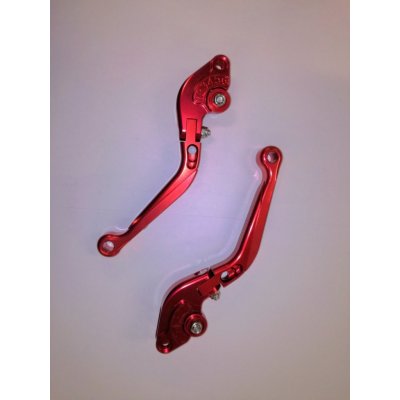 ARASHI CNC páčky zalamovací a výsuvné pár červená červená červená – Sleviste.cz