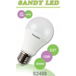 SANDRIA LED žárovka E27 S2489 SANDY LED E27 A60 12W SMD 3000K – Zboží Živě