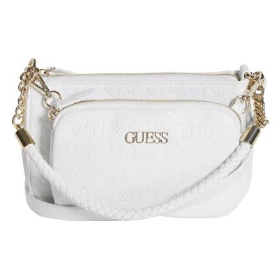 Guess dámská kabelka crossbody Lainie bílá – Zboží Mobilmania