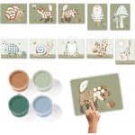 Little Dutch Kreativní sada malování prsty Forest Friends – Hledejceny.cz