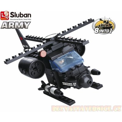 Sluban B0587G Army Helikoptera – Zboží Dáma