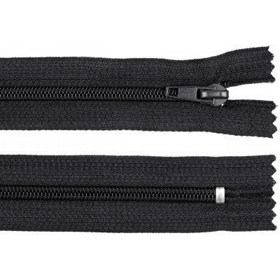 Spirálový zip No 5 délka 18 cm POL, malé, 332 černá – Hledejceny.cz
