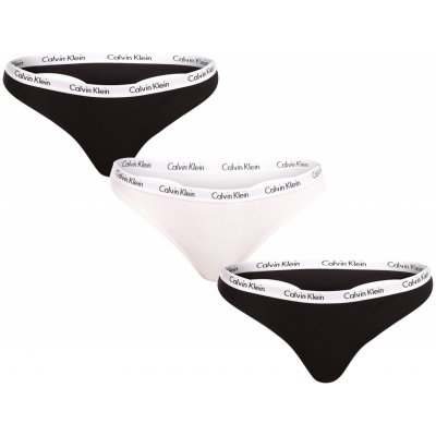 Calvin Klein kalhotky tanga Carousel 3 pack – Hledejceny.cz