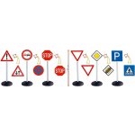 Big sada 10 dopravních značek – Hledejceny.cz