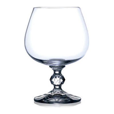 Bohemia Crystal sklenice na brandy a koňak Claudia set po 6 x 250 ml – Zboží Mobilmania