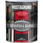Barvy a laky Hostivař HOSTAGRUND KOVÁŘSKÁ BARVA S2160 0,6L 0950 kovářská čerň – HobbyKompas.cz
