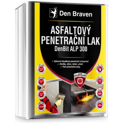 Den Braven Denbit asfaltový penetační lak ALP 300, 9kg – Zbozi.Blesk.cz
