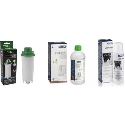 Filter Logic CFL-950B DeLonghi DLS C002 + DeLonghi EcoDecalk 500 ml + DeLonghi SER3013 Milk Clean – Zbozi.Blesk.cz