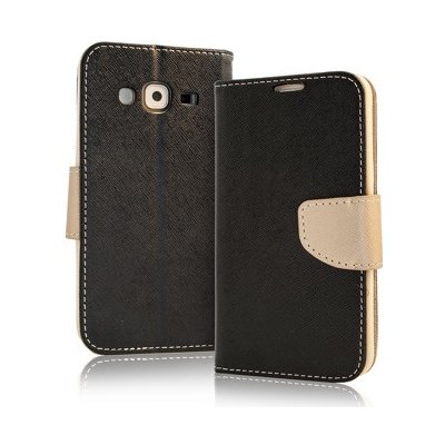 Fancy Book Huawei Y5 II 2016 černé/zlaté – Zboží Živě