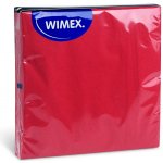 Wimex papírové ubrousky červené 3V 20ks 33x33cm – Zbozi.Blesk.cz