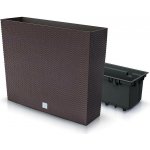 Prosperplast Truhlík vysoký RATO CASE s vkladem hnědý 58 x 18 x 49,8 cm – Zboží Mobilmania