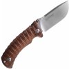 Nůž FOX Pro Hunter Folder Satined BLD Desert Wood Handle